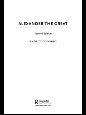 cover image of Alexander the Great